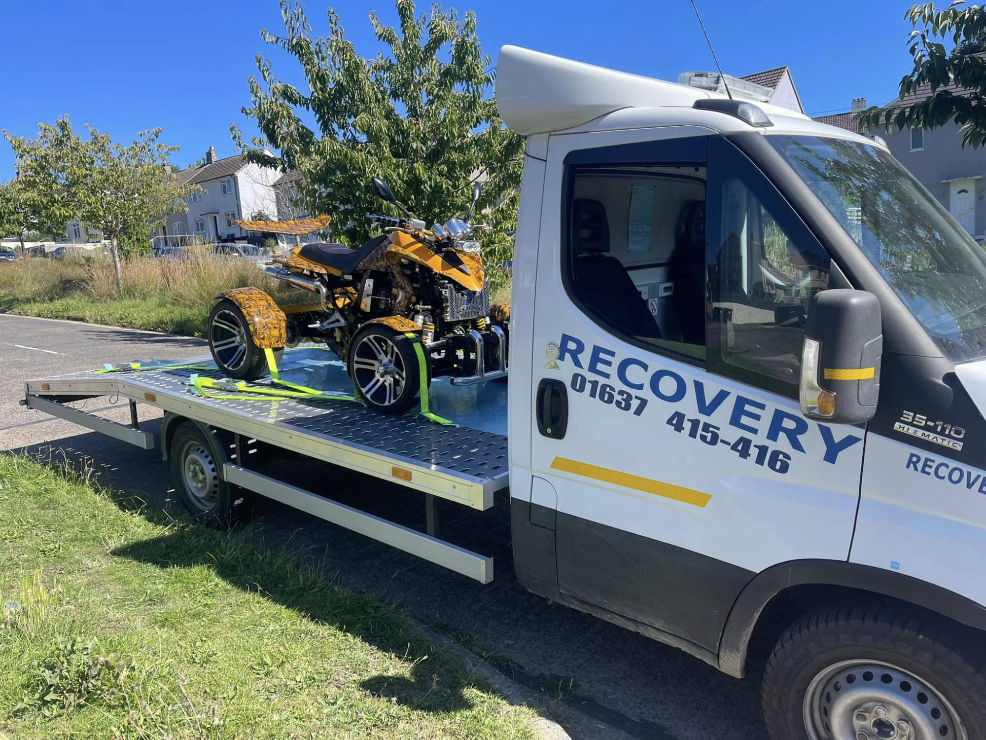 quad bike recovery & transport